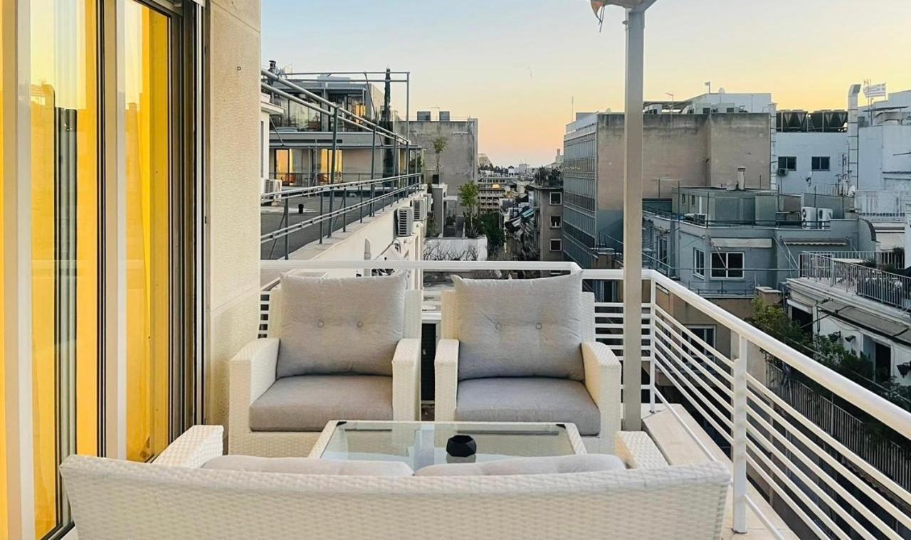 אתונה Overview Boutique Apartment מראה חיצוני תמונה